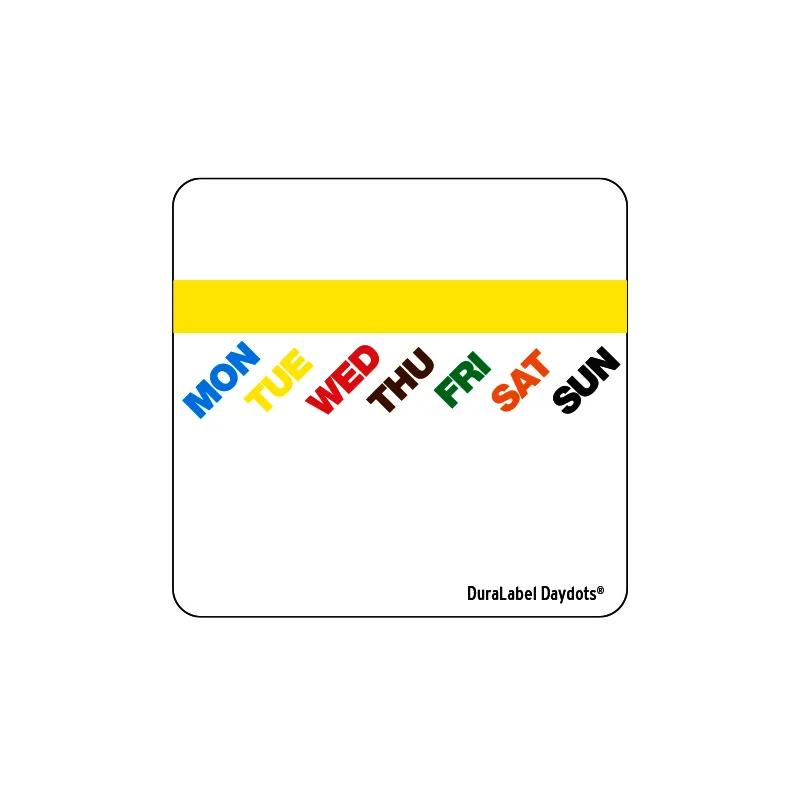 DuraLabel Prep-n-Print flex Duralabel DOW Label 2X2 IN 2000/Pack