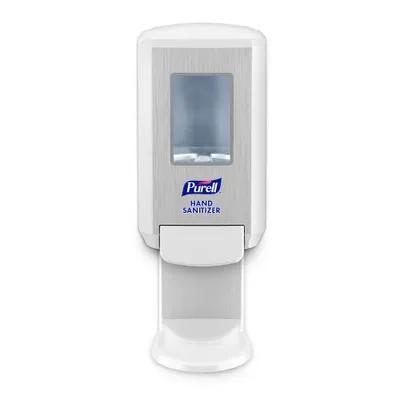 Purell® Hand Sanitizer Dispenser 1200 mL White Wall Mount Push Lever Viewing Window ADA Compliant For CS4 1/Each