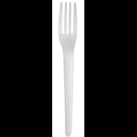 Plantware® Fork 7 IN PLA White 1000/Case
