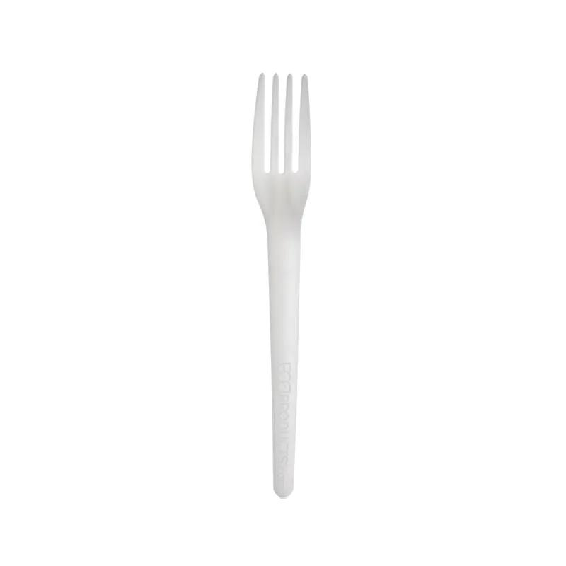Plantware® Fork 7 IN PLA White 1000/Case
