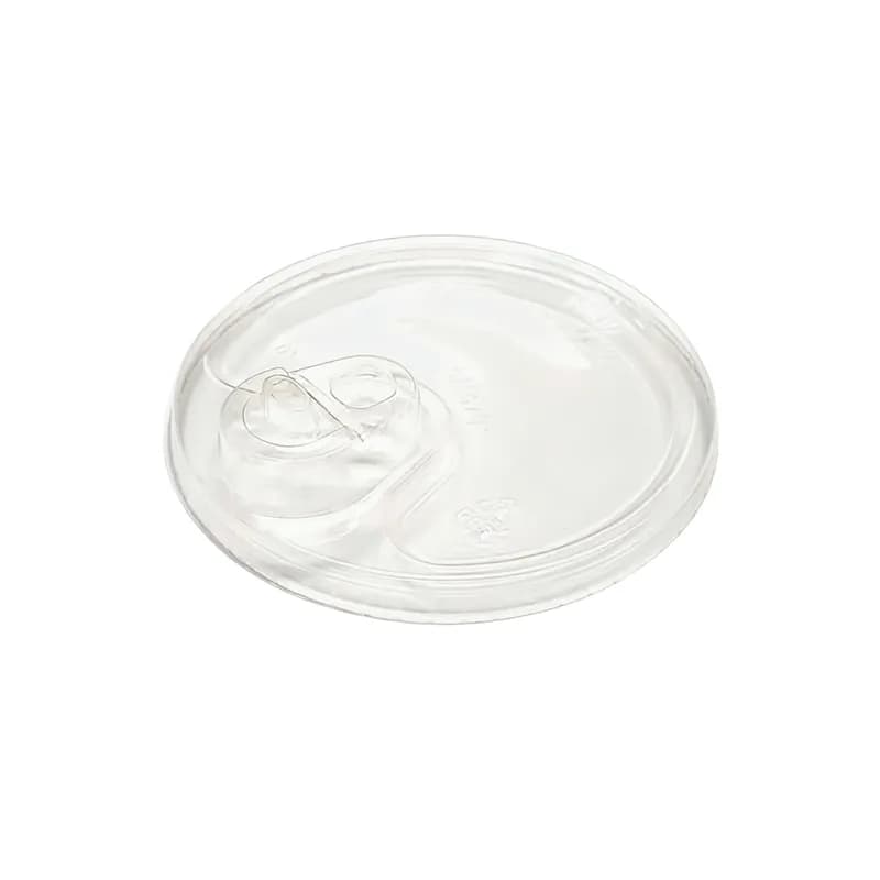 Lid Flat 98MM PET Clear For 12-14-24 OZ Cup Sip Through 1000/Case
