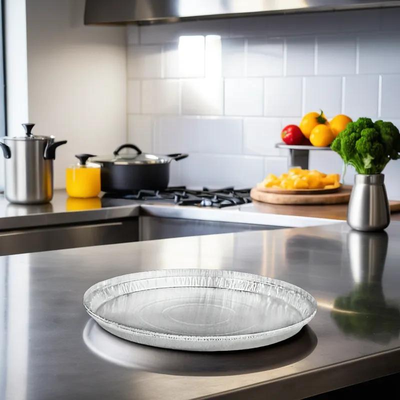 Pizza Pan & Tray Base 10 IN Aluminum Silver Round 150/Case