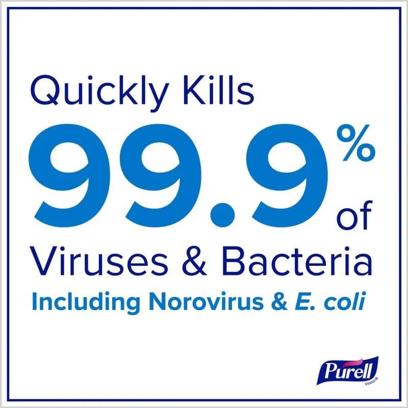 Purell® Unscented Food Service Sanitizer 4.69X2.92X9.06 IN 1 QT Multi Surface RTU 6/Case
