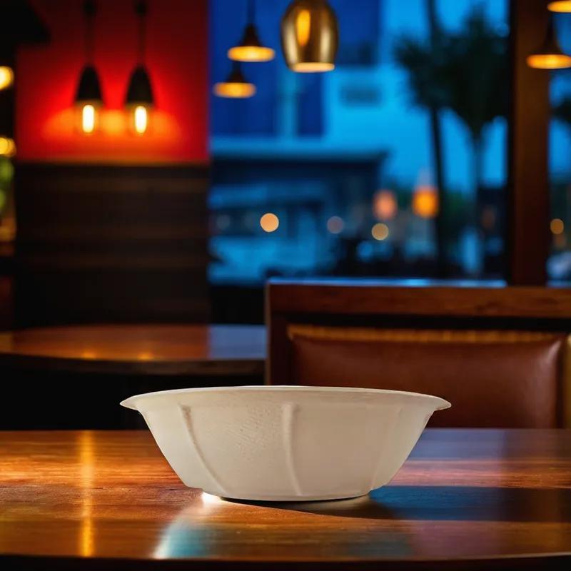 Bowl 32 OZ Bamboo Natural Round 400/Case