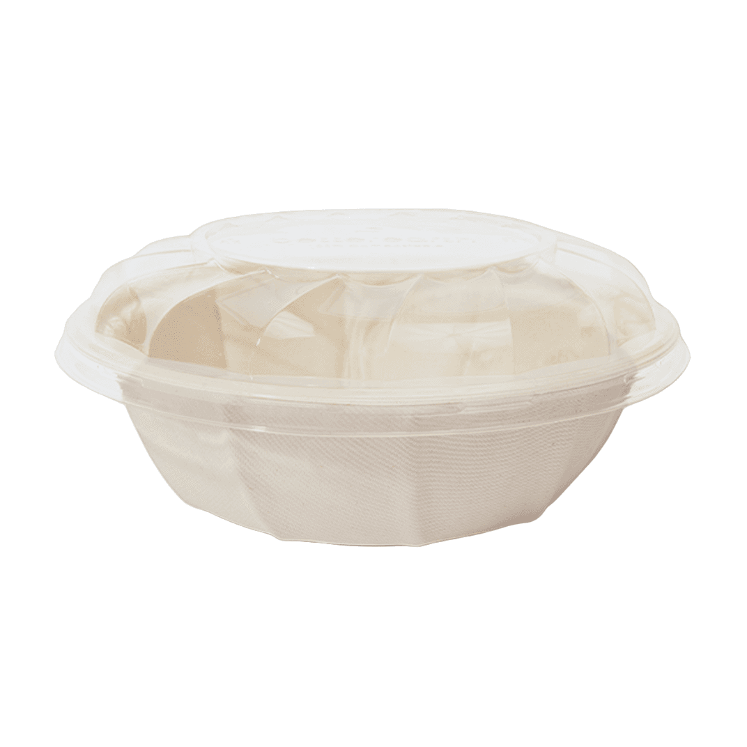 Lid PLA Round For 24-32-40-48 OZ Bowl 200/Case