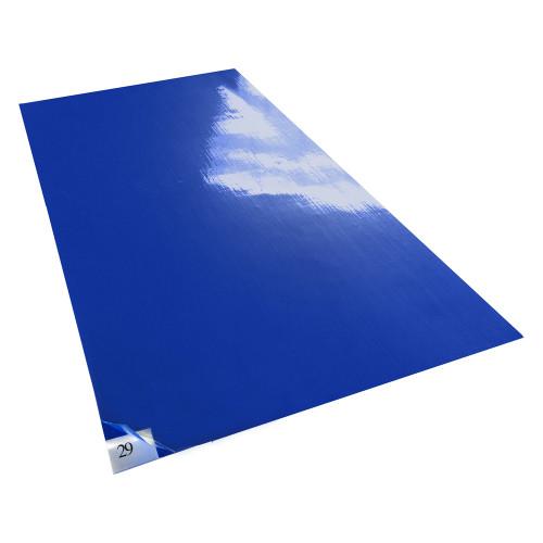 Tacky Traxx® Entrance Mat 36X24 IN Blue Economy 30 Count/Pack 4 Packs/Case