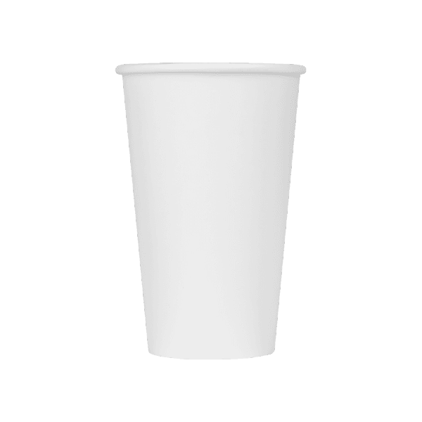 Karat® Hot Cup 16 OZ Paper White 90MM 1000/Case
