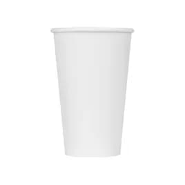Karat® Hot Cup 16 OZ Paper White 90MM 1000/Case