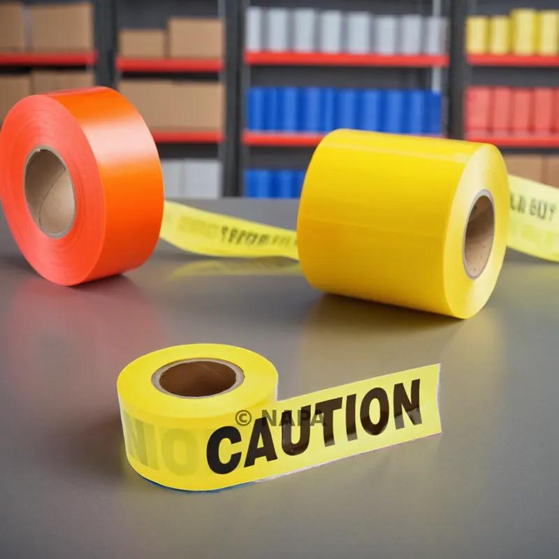 Barrier Tape 1000 FT Caution Yellow 1/Each