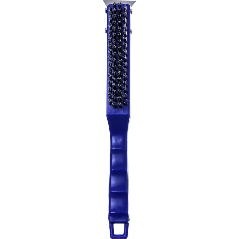 Sparta® Scratch Brush & Scraper 11.4X1X2.5 IN Plastic Carbon Steel Wire Blue 1/Each