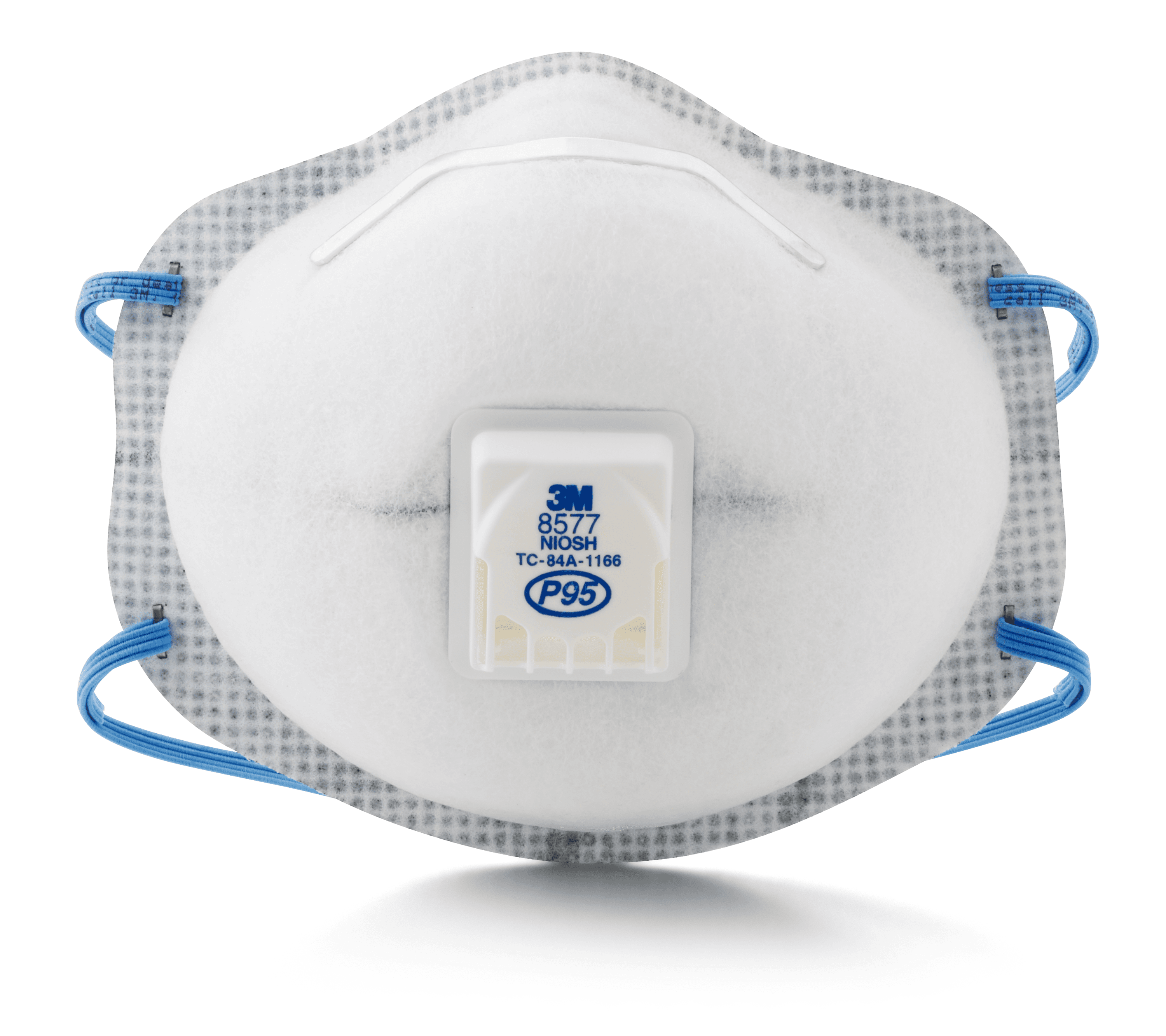 3M™ 8577 P95 Mask White Carbon Cool Flow™ Valve 80/Case