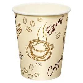 Victoria Bay Hot Cup 8 OZ Paper Serenity II 1000/Case
