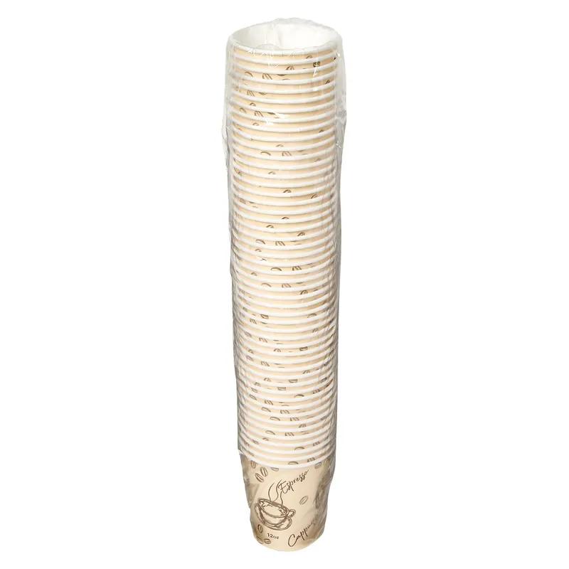 Victoria Bay Hot Cup 12 OZ Paper Serenity II 1000/Case