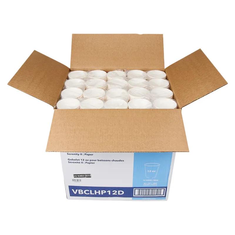Victoria Bay Hot Cup 12 OZ Paper Serenity II 1000/Case