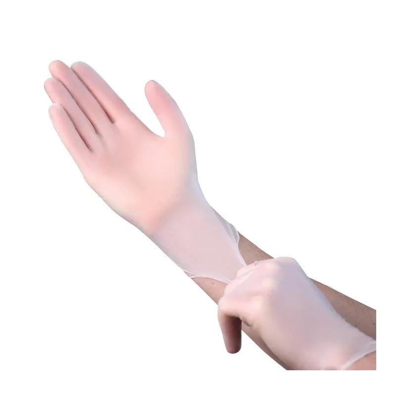 Gloves XL Clear Vinyl Powder-Free 100 Count/Pack 10 Packs/Case 1000 Count/Case
