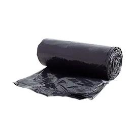 Victoria Bay Can Liner 43X46 IN 45-50 GAL Black LLDPE 1.8MIL Roll 10 Count/Roll 10 Rolls/Case