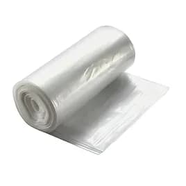 Victoria Bay Can Liner 38X58 IN 60 GAL Clear LLDPE 1.25MIL Roll 100/Case
