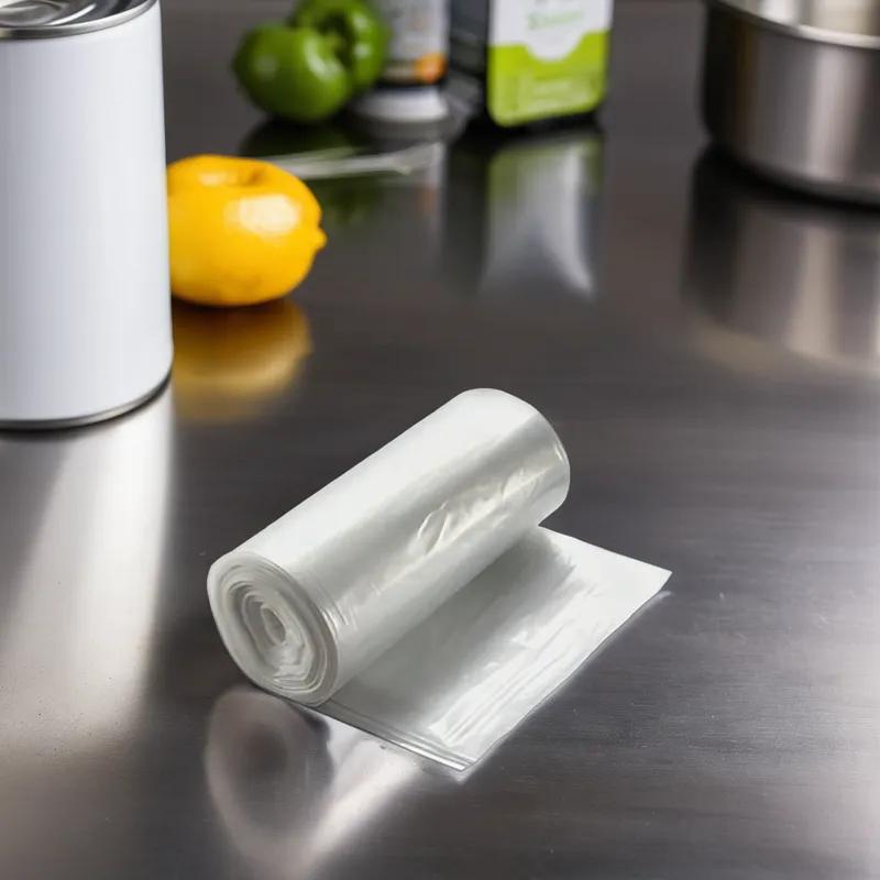 Victoria Bay Can Liner 38X58 IN 60 GAL Clear LLDPE 1.25MIL Roll 100/Case