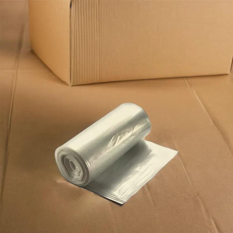 Victoria Bay Can Liner 38X58 IN 60 GAL Clear LLDPE 1.7MIL Roll 100/Case