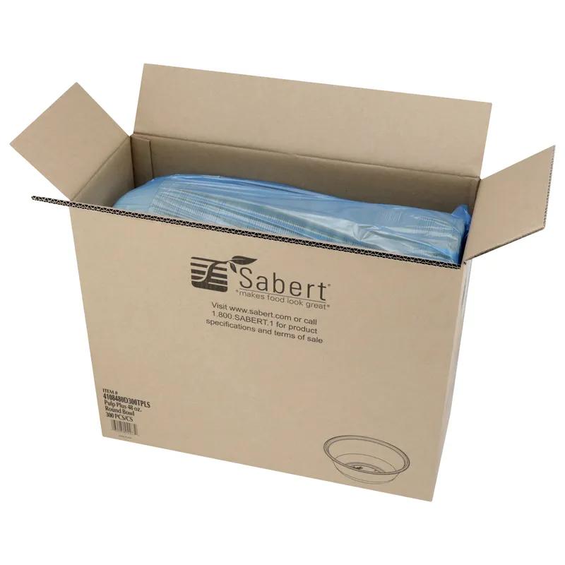 Bowl 48 OZ Pulp Fiber Natural Round 300/Case