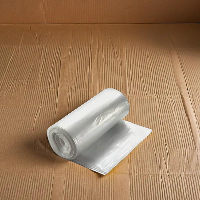 Victoria Bay Can Liner 33X39 IN 33 GAL Clear LLDPE 0.65MIL Roll 250/Case