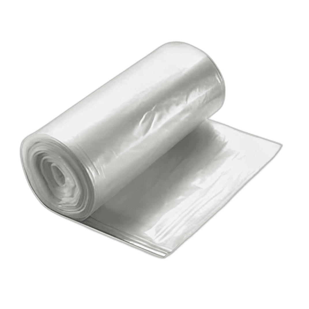 Victoria Bay Can Liner 24X30 IN 12-16 GAL Clear LLDPE 0.65MIL Roll 500/Case