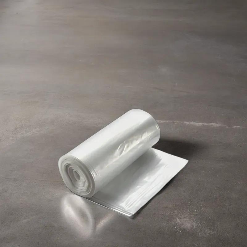 Victoria Bay Can Liner 24X30 IN 12-16 GAL Clear LLDPE 0.65MIL Roll 500/Case