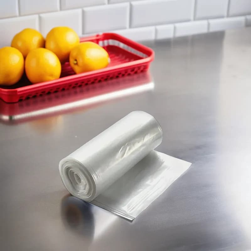 Victoria Bay Can Liner 33X39 IN 33 GAL Clear LLDPE 1.5MIL Roll 10 Count/Roll 10 Rolls/Case 100 Count/Case