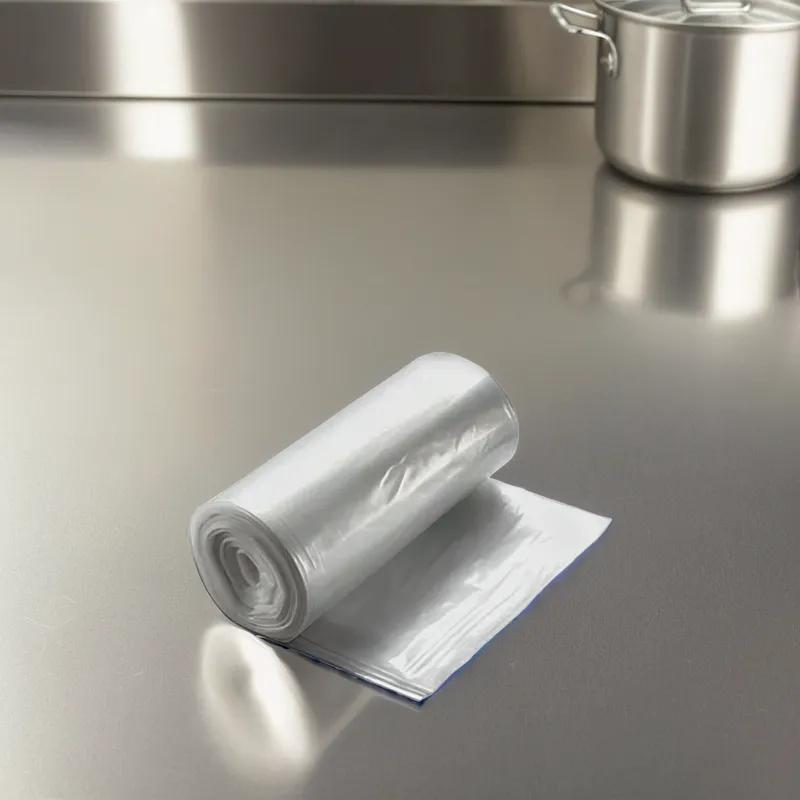 Victoria Bay Can Liner 33X39 IN 33 GAL Clear LLDPE 1.25MIL Roll 150/Case