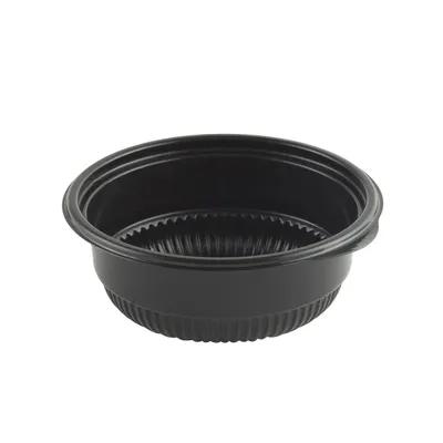 Incredi-Bowls Bowl 8 OZ PP Black Round Microwave Safe 540/Case