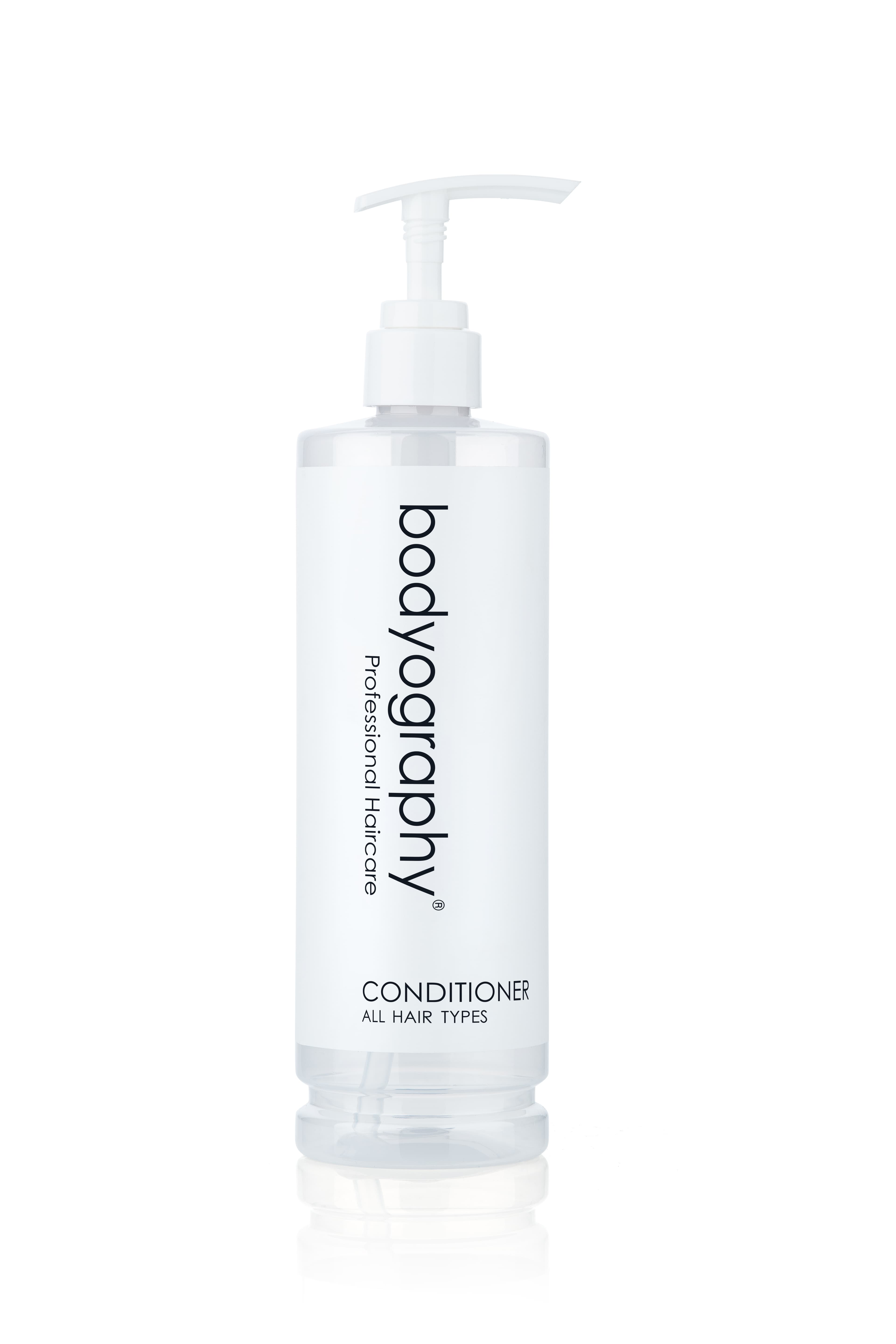 Bodyography®blanc Hair Conditioner 13.5 FLOZ Vanilla Sea Salt Vanilla Bourbon White Tea Ginger Pump 20/Case