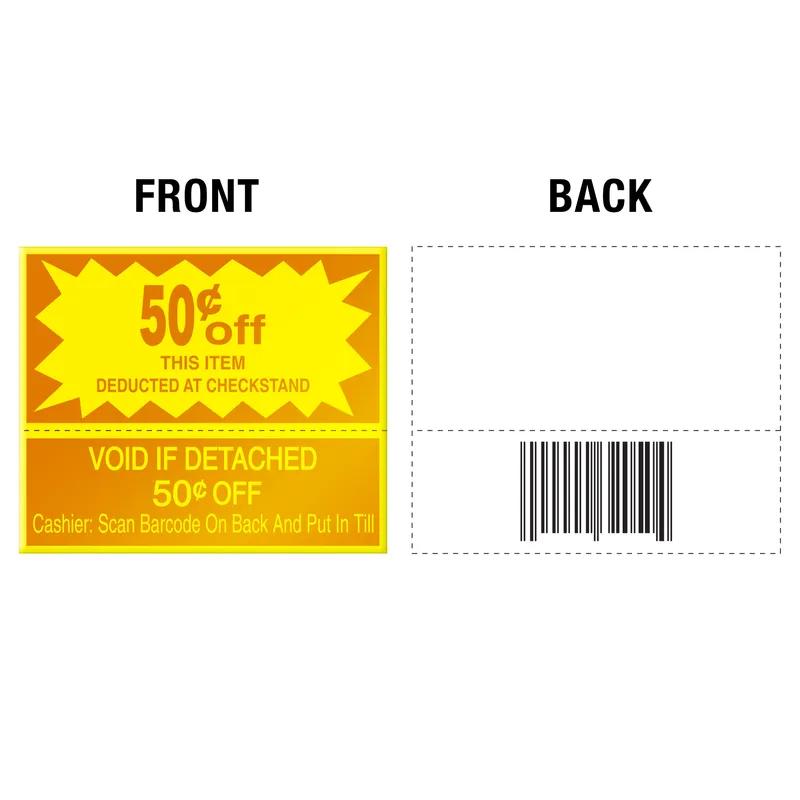 Gotts Grocery .50 Coupon Label UPC 250/Roll