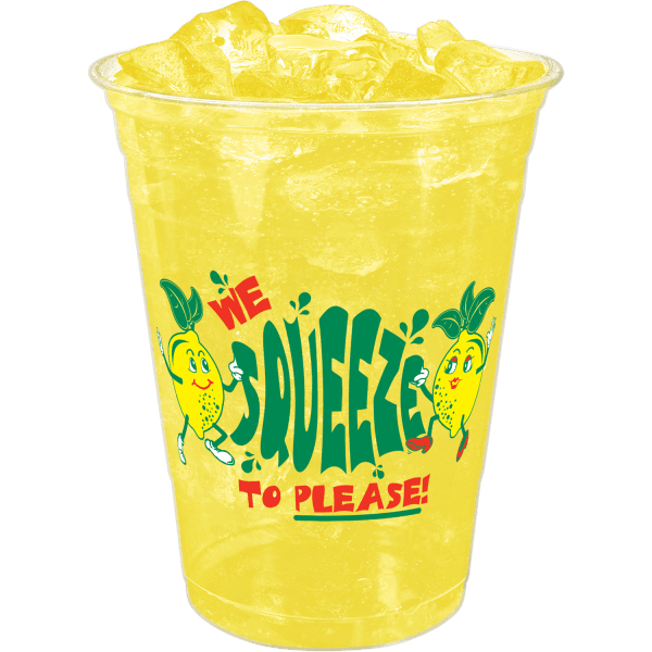 Cup 16 OZ PET Clear Squeeze To Please 1000/Case