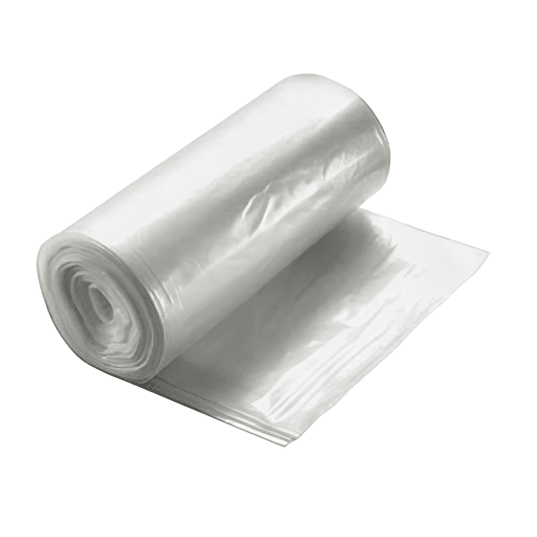 Can Liner 33X40 IN Clear Roll High Density 500/Case