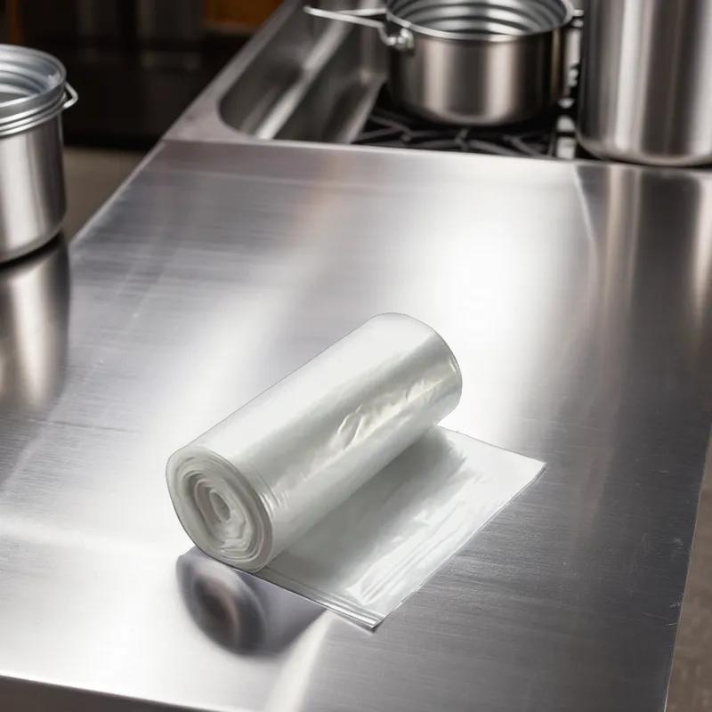 Can Liner 33X40 IN Clear Roll High Density 500/Case