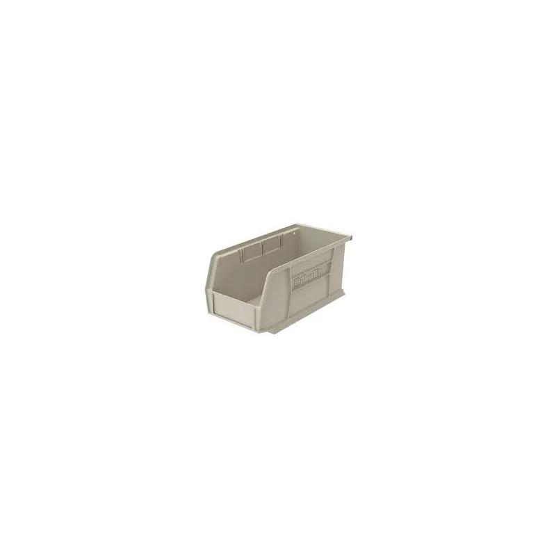 Akrobin Storage Bin 10.88X5.5X5 IN Stone PP 30# Cap 12 Count/Case