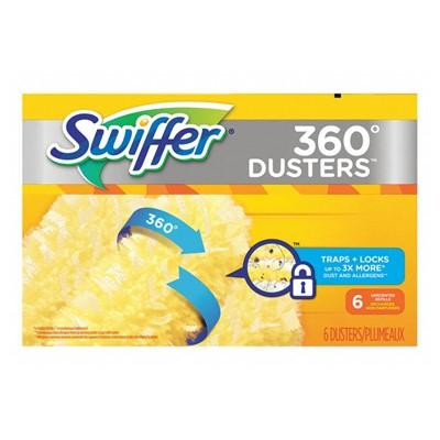 Swiffer® 360 Duster 6X4 IN Fiber Yellow Disposable 24/Case