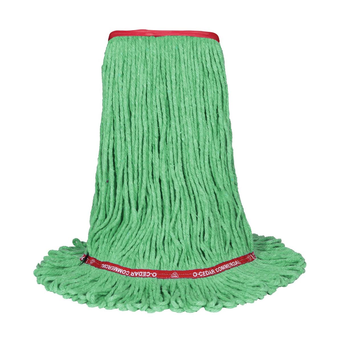 Mop Head Large (LG) Green Blend 1IN Headband Looped 6/Case