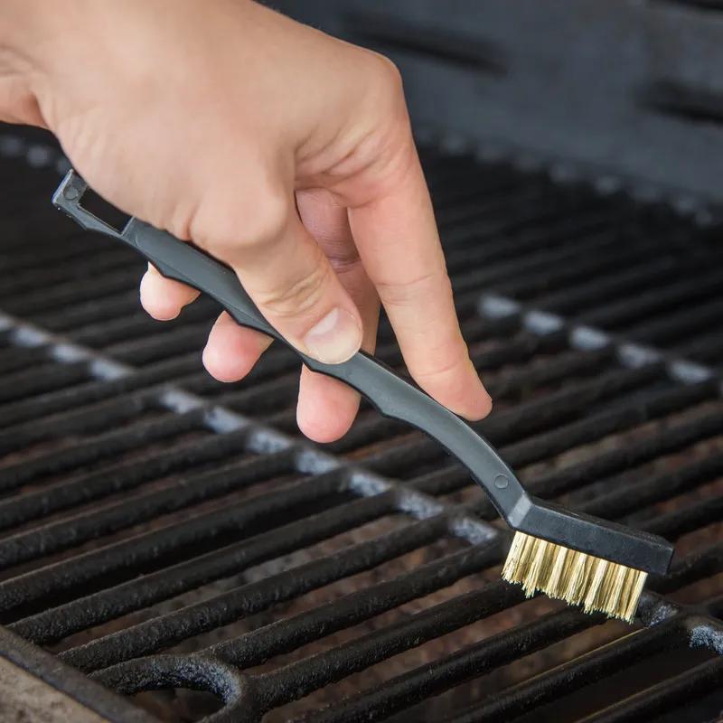 Flo-Pac® Utility Brush 7X0.50X1.50 IN Polypropylene (PP) Brass Black 1/Each