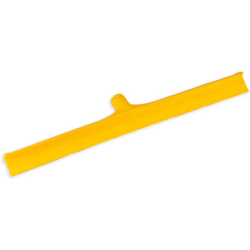 Sparta® Squeegee 24 IN Thermoplastic Rubber Polypropylene (PP) Yellow Single Blade 6/Case