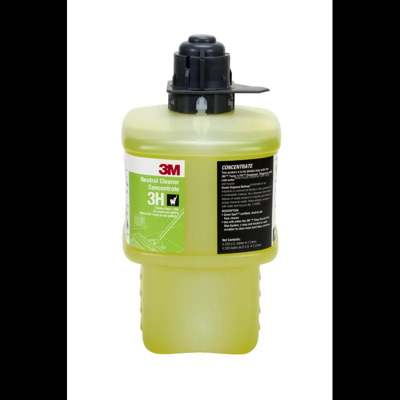 3M™ Twist 'n Fill™ 3H Neutral Cleaner 2 L No Rinse Gray Top 6/Case