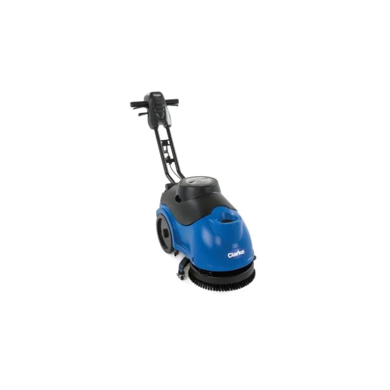 Clarke® MA50 Floor Scrubber 30X20X21.7 IN 15IN Blue Black 12v Walk Behind Battery On-Board Charger Pad 33Ah 1/Each
