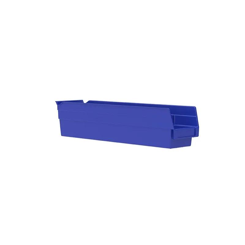 Akro Shelf Bin 17.875X4.125X4 IN Blue Polymer 12 Count/Case