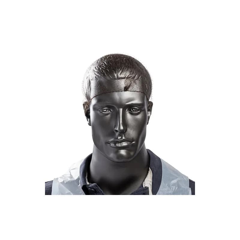 Hairnet 28 IN Dark Brown Lightweight 144 Count/Pack 20 Packs/Case 2880 Count/Case