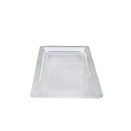 Serving Tray 12X18 IN Plastic Clear Rectangle 20/Case