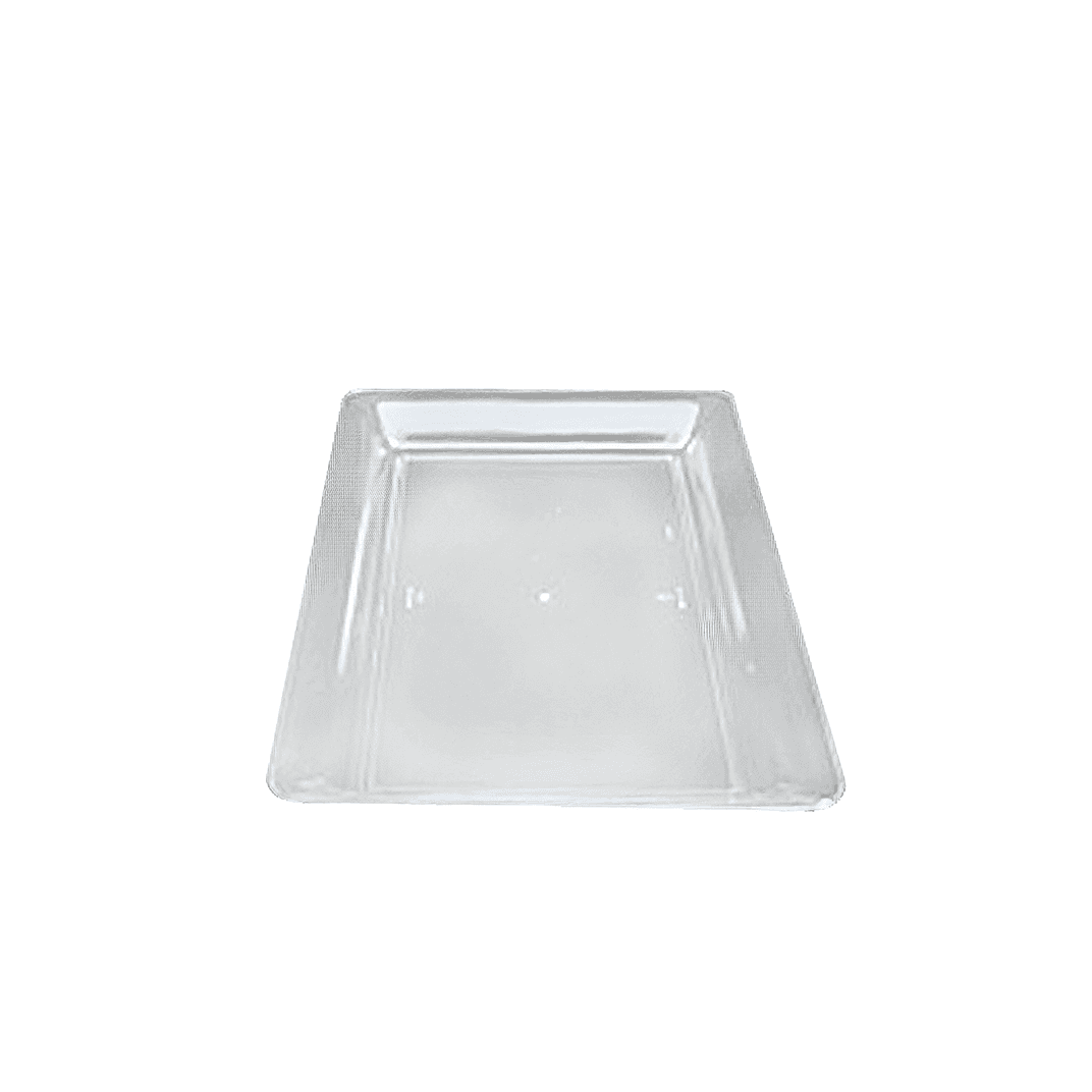 Victoria Bay Serving Tray 12X18 IN Plastic Clear Rectangle 20/Case