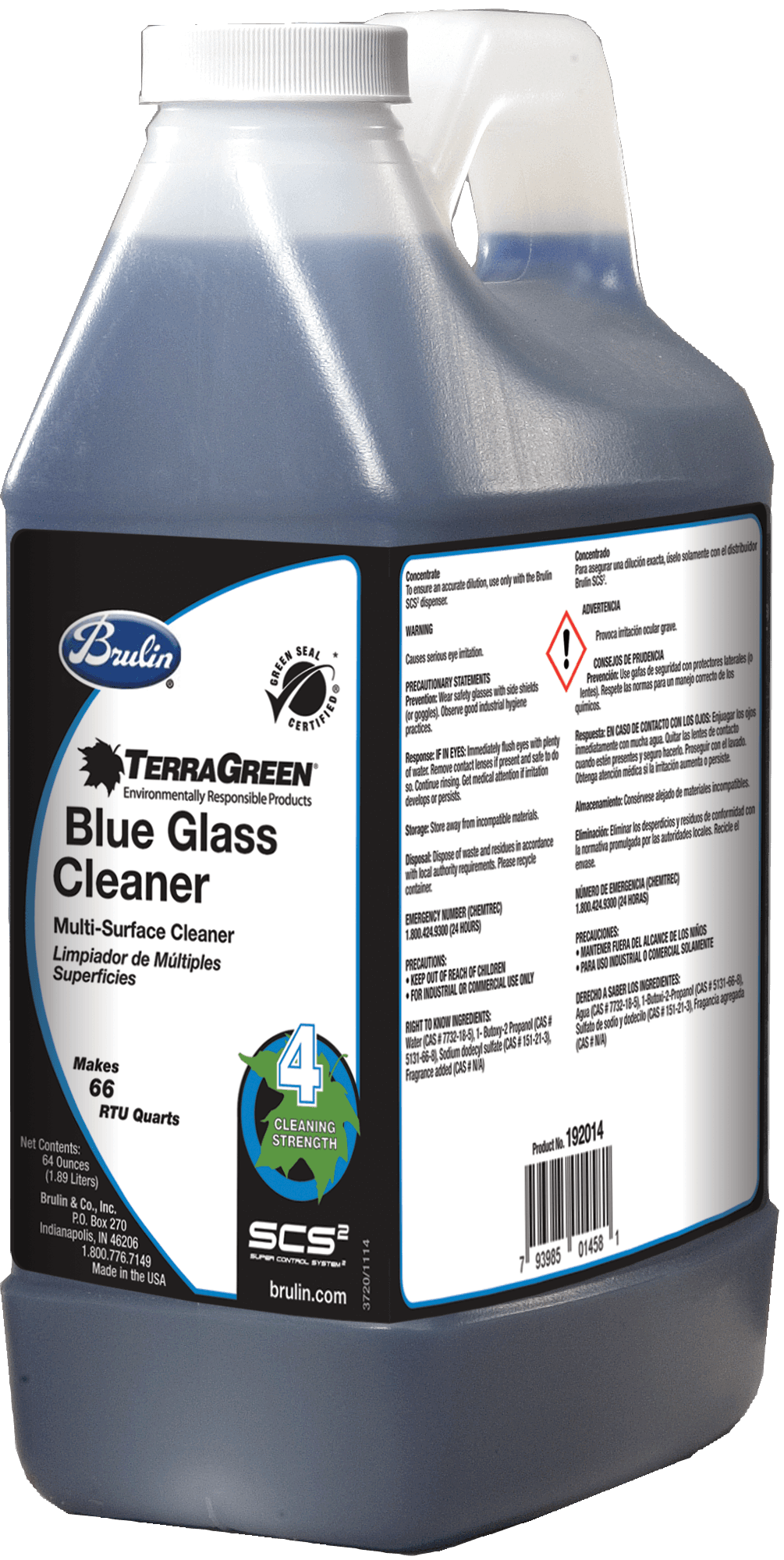 Fresh Bouquet Glass Cleaner 64 FLOZ Liquid 4/Case