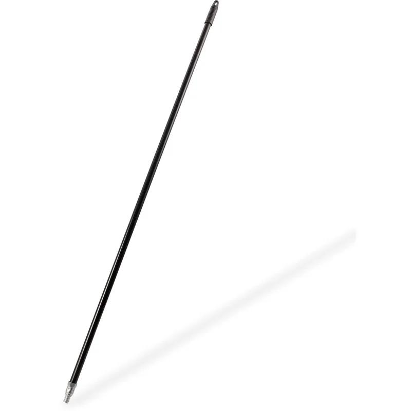 Mop Handle 0.94X60 IN Black Powder Coated Metal Heavy Duty 1/Each