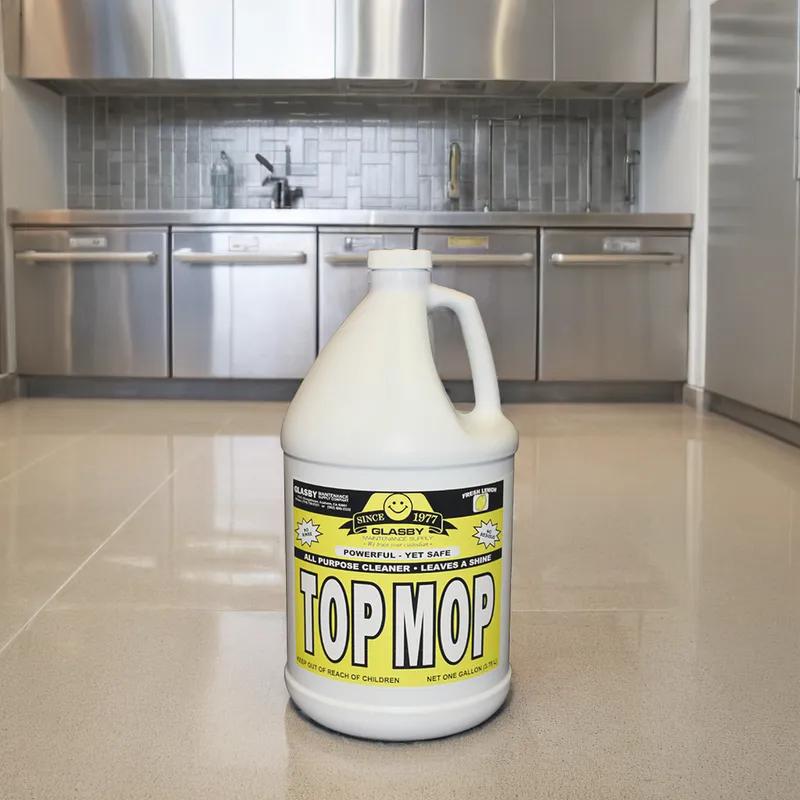 Lemon Damp Mop Floor Neutralizer 1 GAL Liquid 4/Case