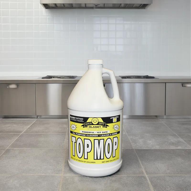 Lemon Damp Mop Floor Neutralizer 1 GAL Liquid 4/Case